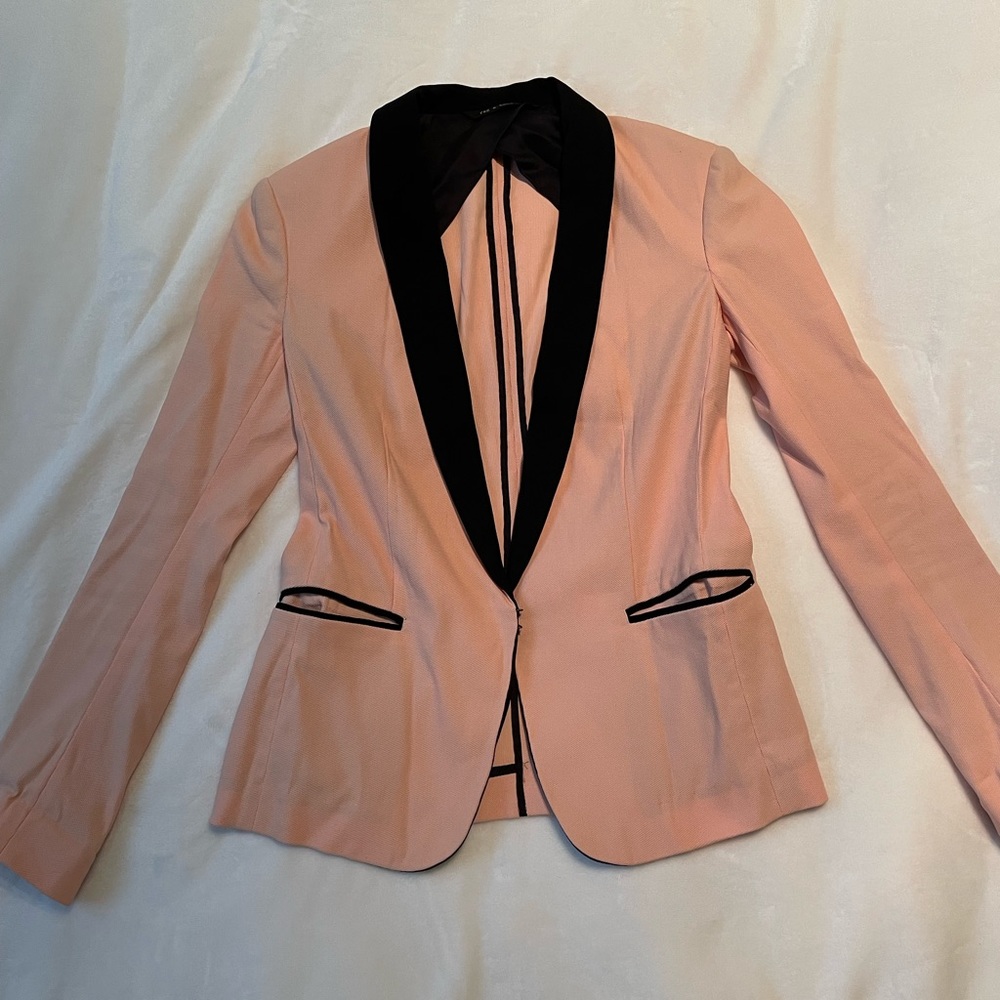 Rag & Bone Tuxedo Blazer Peachy Pink size 4